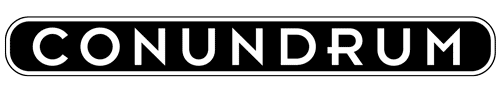 Logo for Conondrum beverages provided at the festival.