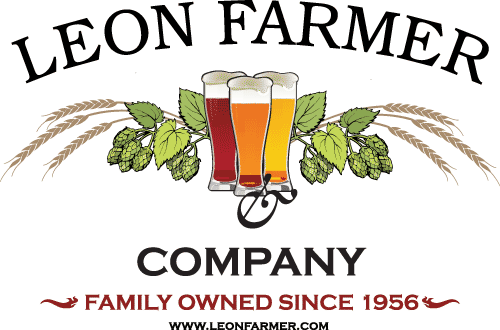 Logo for Leon Farmer beverages provided at the festival.