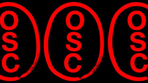 Logo for OSC beverages provided at the festival.