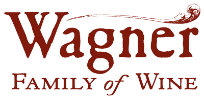 Logo for Wagner Family of Wine beverages provided at the festival.