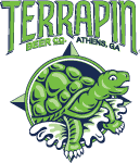 Logo for Terrapin Beer Co. beverages provided at the festival.
