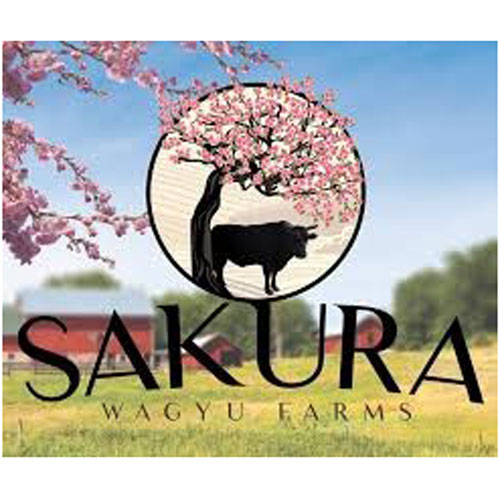 Sakura farms logo.