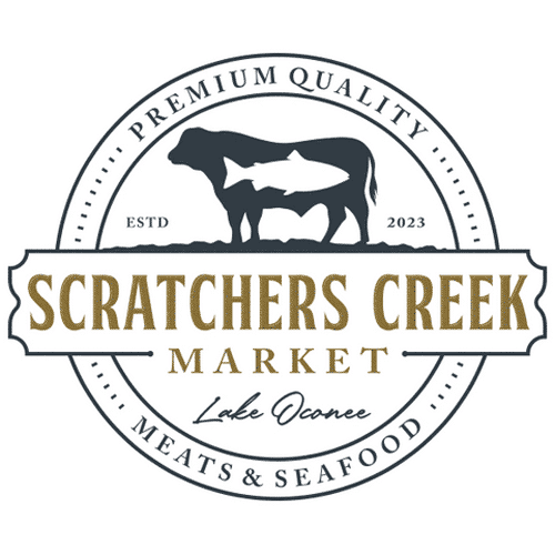 Scratchers Creek Market logo.