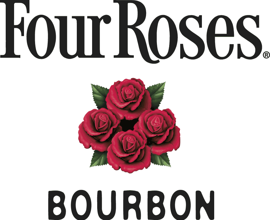 Logo for Reserve sponsor, Four Roses.